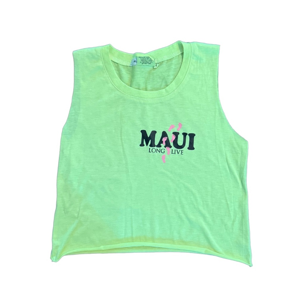Firehouse Girls Lime Maui tank size M excellent condition
